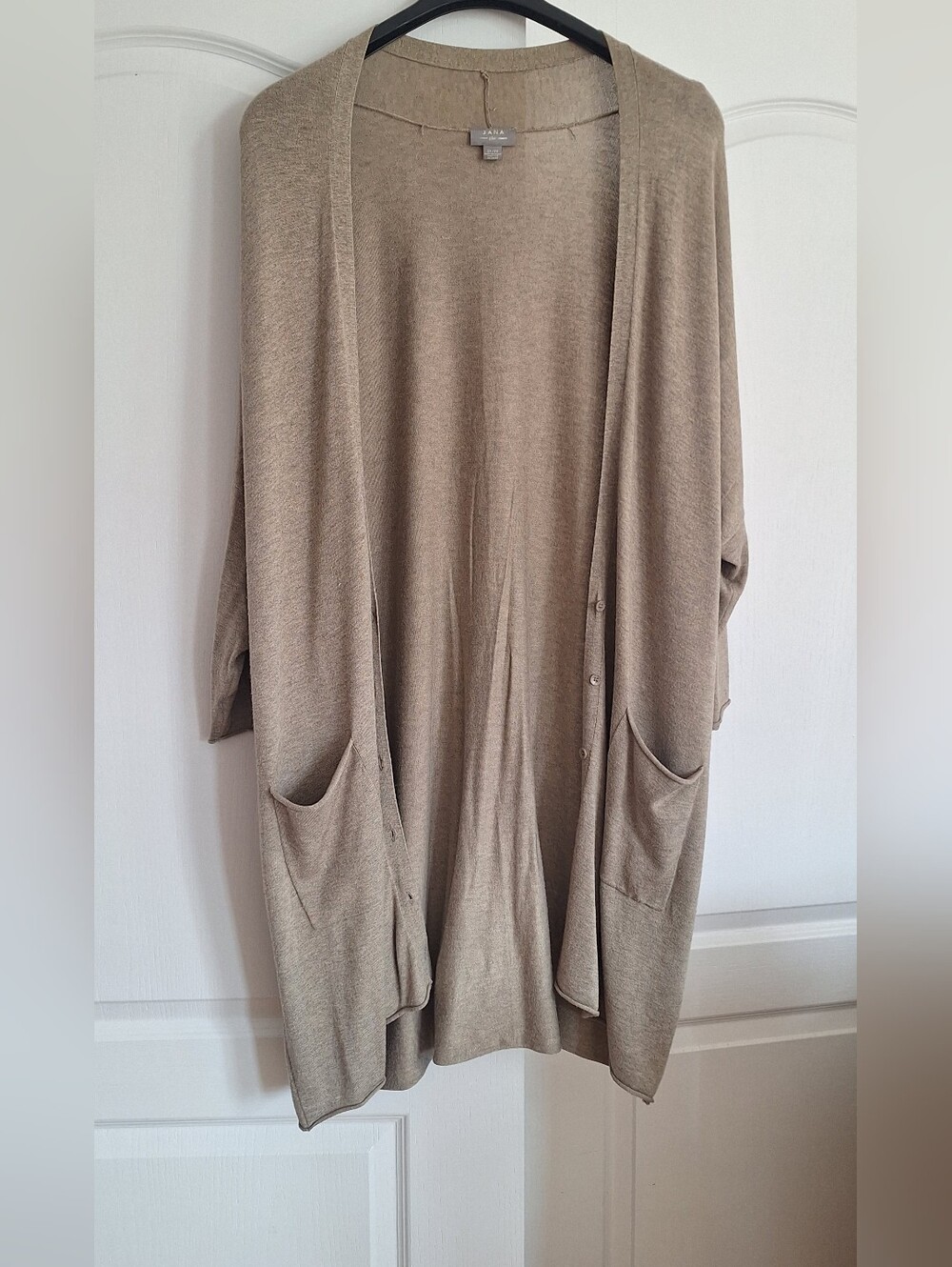 Oversized Open Cardigan in beige color great condition